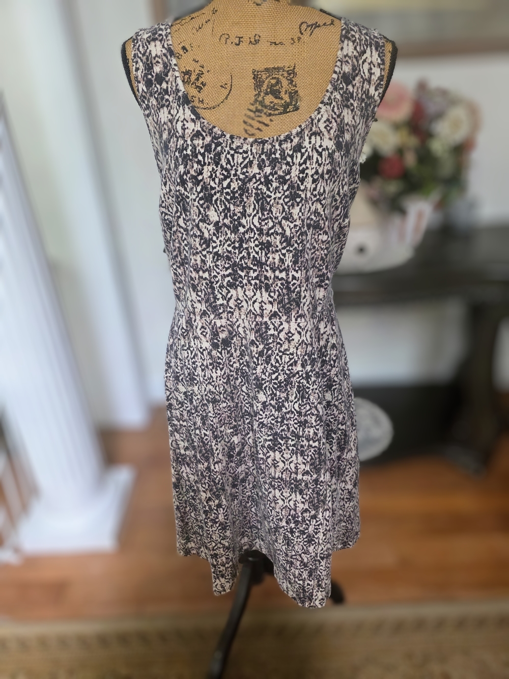 Lane Bryant Sleeveless Scoop-neck Midi Dress